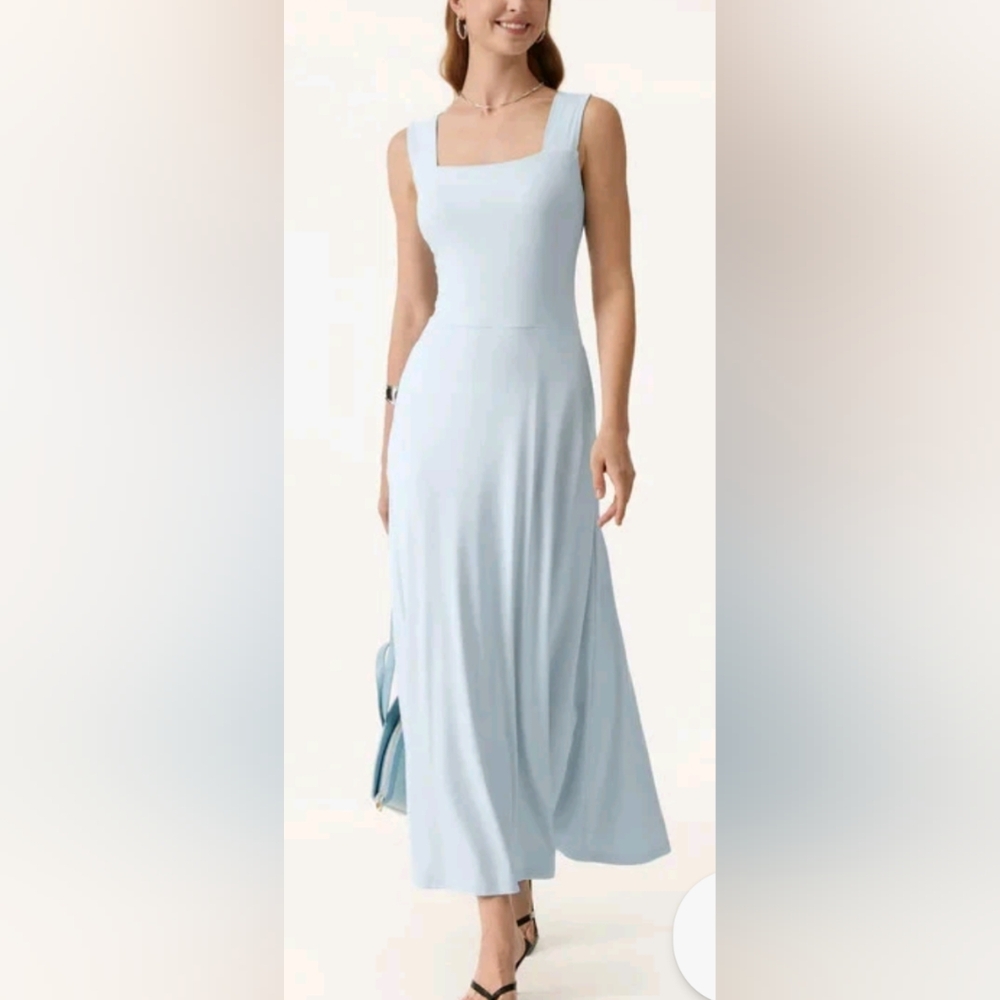 OGL Square Neck Midi Dress XL NWT